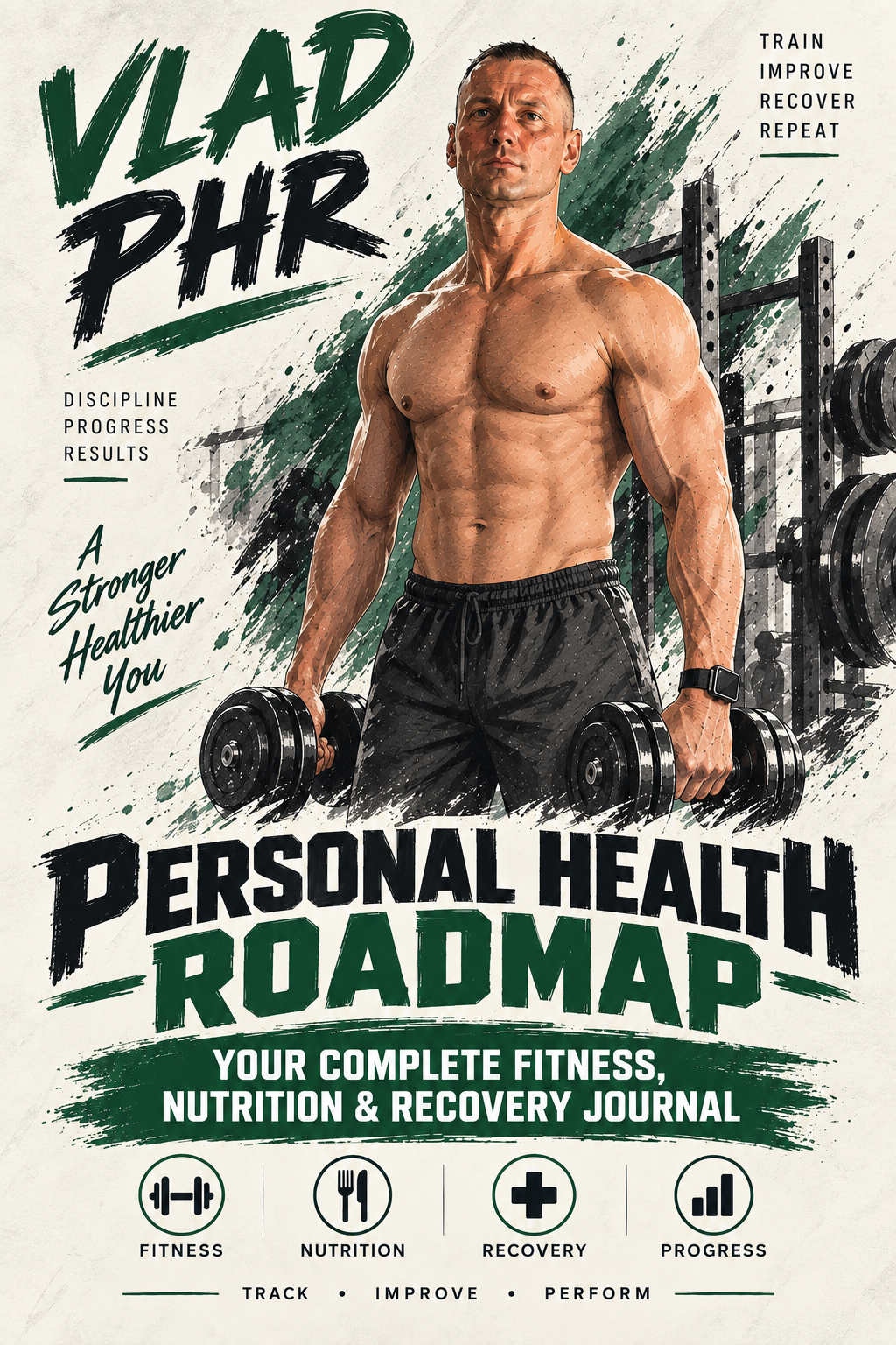 Personal Health Roadmap journal cover